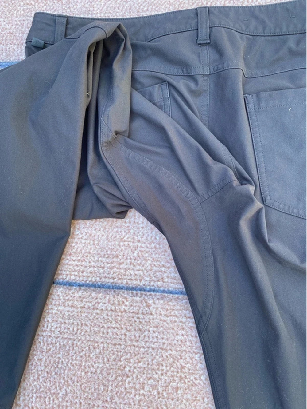 Lululemon mens abc 5 pocket pant slim fit 32x30 black - Picture 3 of 8